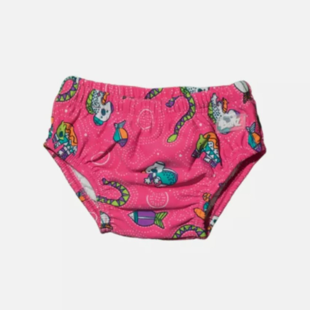 Baby BanZ Girl UPF 50+ Max UV Protection Swim Diaper Multicolor Size S 00113